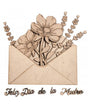 Madera DM día de la Madre Sobre + Flores 1