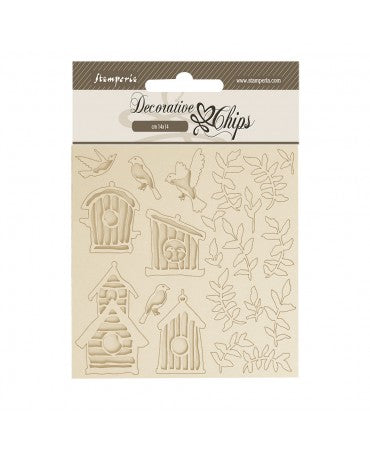 CHIPS Stamperia GARDEN Nests 1