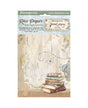 Papel arroz Stamperia A6 SECRET DIARY backgrounds (8UD) 1