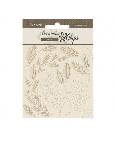 CHIPS Stamperia SECRET DIARY LEAVES PATTERN 1
