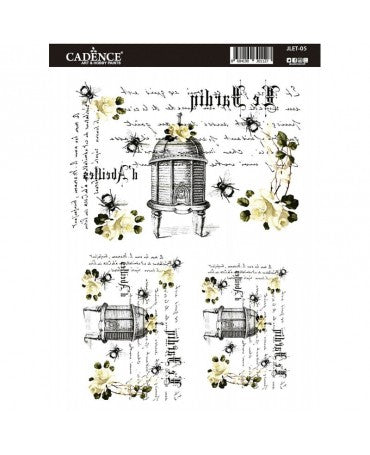 Transfer TEXTIL "Joy of Life" JLFT05 Cadence 1