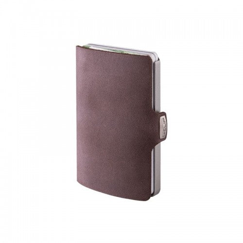 14499 tarjetero i-clip soft touch brown 1