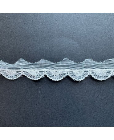 PUNTILLA TUL ARCOS BLANCA 20mm 1