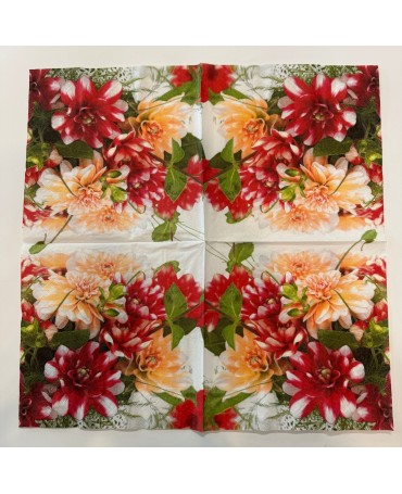 Servilletas flores variadas 2 2