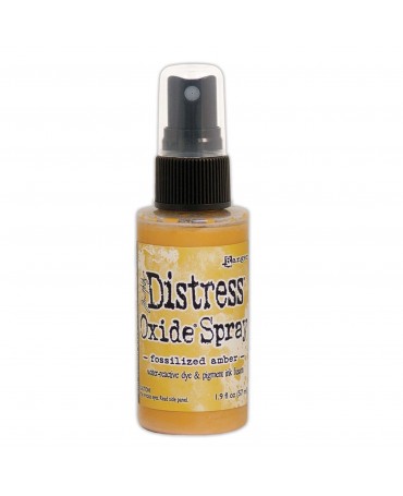 TINTA DISTRESS OXIDE SPRAY Fossilized amber 1