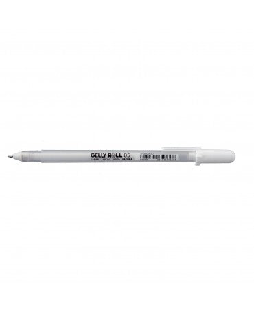 Bolígrafo Gelly Roll Sakura Gel Basic Blanco 1