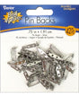 Broche alfileres plata 19mm 1