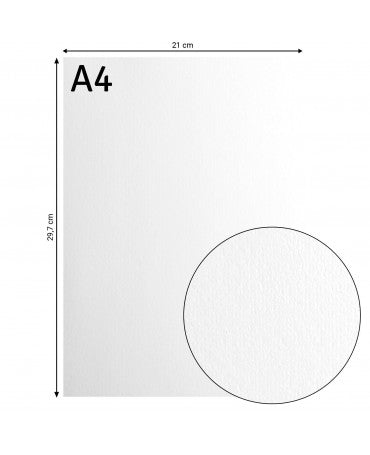 CARTULINA LISA A4 Blanca ud 1
