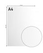 CARTULINA LISA A4 Blanca ud 1