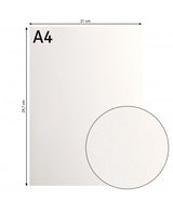 CARTULINA LISA A4 Blanco roto ud 1