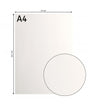 CARTULINA LISA A4 Blanco roto ud 1