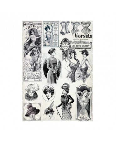 Papel arroz Cadence A3 CORSETS 1