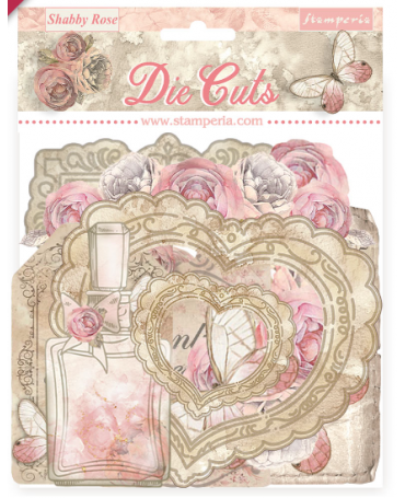 DIE CUTS STAMPERIA Shabby Rose 1