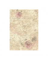 Papel arroz Stamperia A6 Shabby Rose backgrounds (8UD) 2