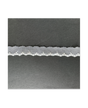 PUNTILLA TUL Bordado Puntitos blanco 17mm 1