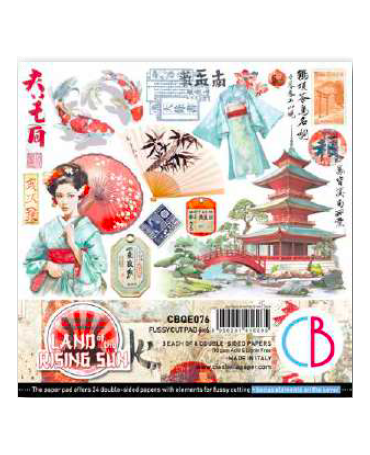 RECORTABLES CIAO BELLA LAND OF THE RISING SUN 15x15cm 1