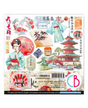 RECORTABLES CIAO BELLA LAND OF THE RISING SUN 15x15cm 1