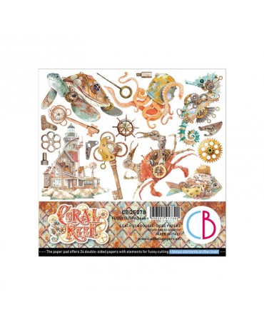 RECORTABLES CIAO BELLA Coral Reef 15x15cm 1