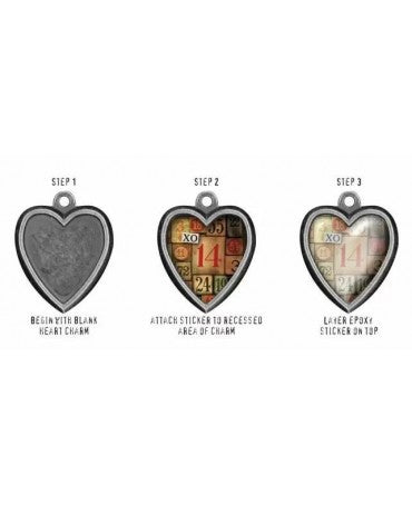 Tim Holtz Encantos del Corazón 2