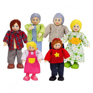 Familia muñecos europeos hape 1