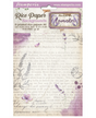 Papel arroz Stamperia A6 Lavender backgrounds (8UD) 1