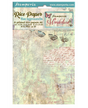 Papel arroz Stamperia A6 Wonderland backgrounds (8UD) 1