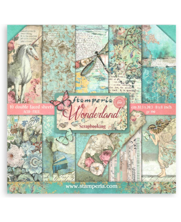 COLECCIÓN 20X20 STAMPERIA Wonderland 1