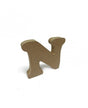 Madera Letra DM-N 20x20x4cm 1