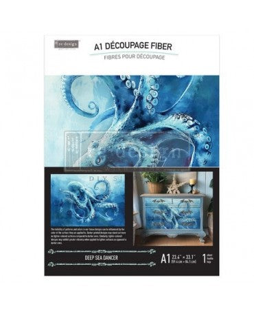 Papel decoupage PRIMA Deep Sea Dancer A1 1
