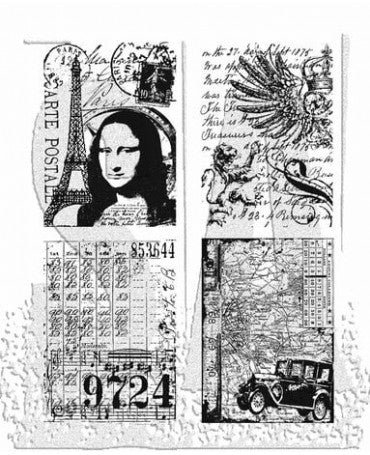 Sello Caucho TIM HOLTZ Classic Collages 1