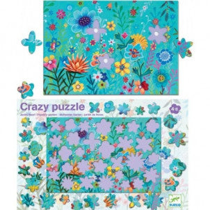 Puzzle jardin crazy 30 pzas djeco 1