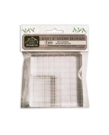 BASE ACRILICA PARA SELLOS STAMPERIA 2UD 1