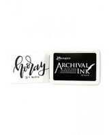 TINTA ARCHIVAL INK PAD JET BLACK 2