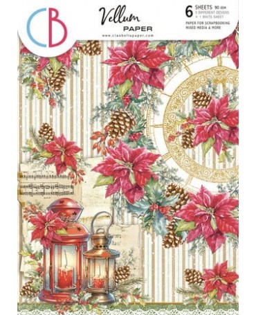PAPEL VELLUM CIAO BELLA A4 The Nutcracker Patterns 1