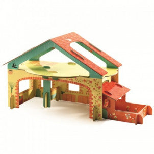 Pop to play la granja de color 3d djeco 2