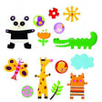 Stickers amigos del amazonas djeco 1
