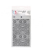 Stencil CIAO BELLA Elegance of Blue 12,5x20cm Snowflake Balls 1