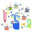 Stickers dragones djeco 1