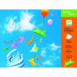 Crear vuelo con stickers djeco 1