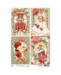 Papel Arroz CIAO BELLA A4 Nutcracker cards 1
