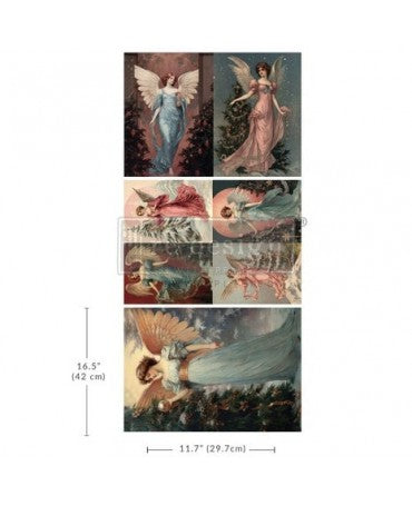 Papel decoupage PRIMA Wings of Winter A3 1