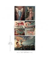 Papel decoupage PRIMA Wings of Winter A3 1