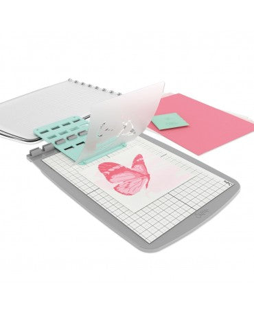 BASE ACRILICA PARA SELLOS y PLANTILLAS SIZZIX 2