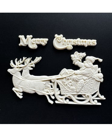 KIT MOLDES TRINEO SANTA 1