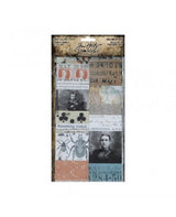 Tim Holtz Idea-ology Halloween COLLAGE STRIPS Large 24ud 1