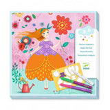 Colorear los hermosos vestidos de marie djeco 1