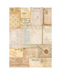 Papel arroz Stamperia A4 Golden Harmony cartas 1