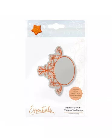 SELLO TONIC STUDIOS ESSENTIALS DELICATE DETAIL STAMP VINTAGE TAG 1
