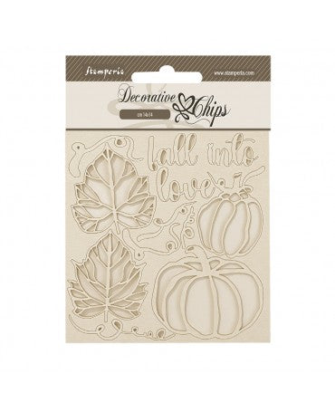 CHIPS Stamperia Golden Harmony calabazas 1