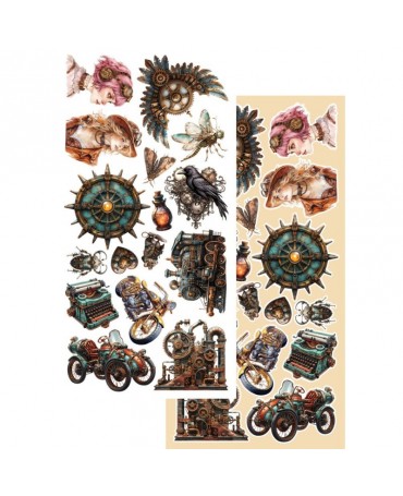 RECORTABLES Alchemy of art Steampunk Time 2